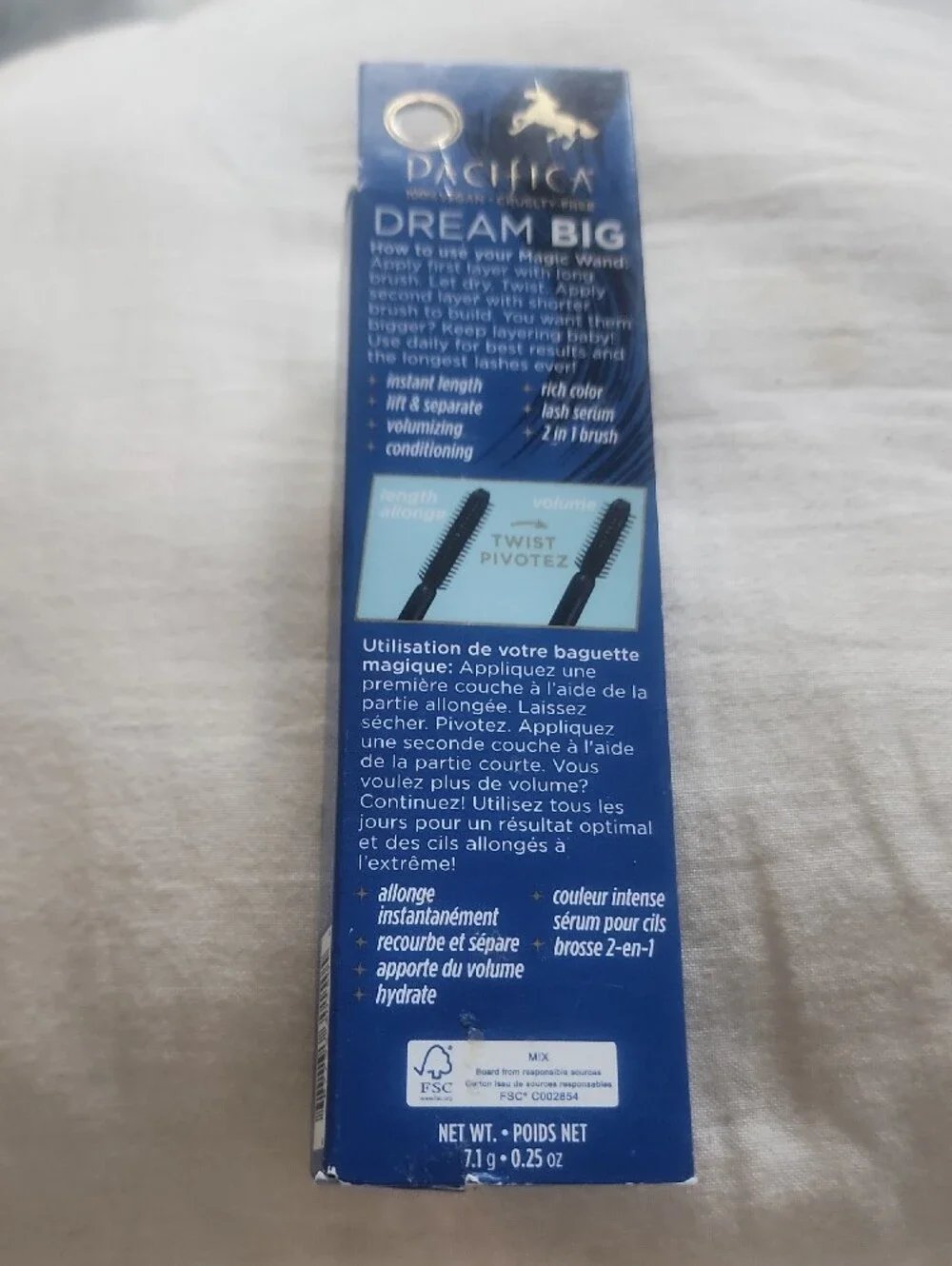 Pacifica Dream Big Lash Extending Mascara - Blue